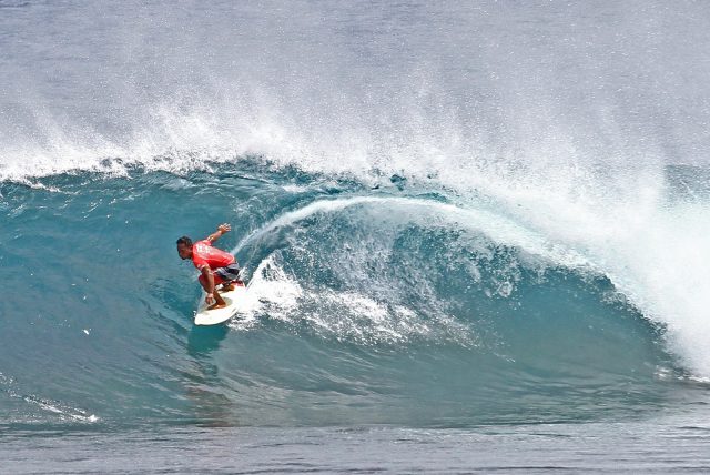 surfing at siargao