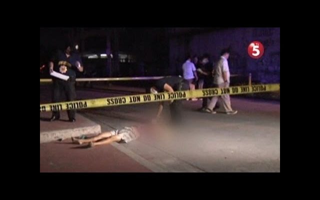 Shot dead at checkpoint