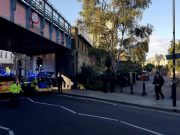 British police arrest 18-year-old in hunt for London train bomber ondon train bombing incident aftermath