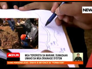 WATCH | Maute fighters playing possum underneath the streets of Marawi Marawi drainage system trace