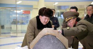 Kim Jong Un rocket warhead
