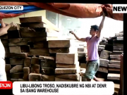 Illegal lumber QC warehouse