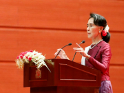 Myanmar’s Suu Kyi condemns abuses in Rakhine but rights groups skeptical