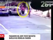 WATCH | Elderly widower shot dead while riding jeepney in Malabon
