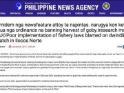 Posted PNA editorial blooper