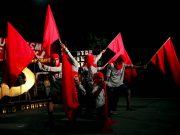 LOOK | ‘Talim ng Karit’: Farmers stage night of song, dance and protest