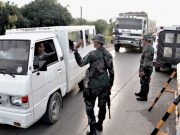 utuan City police checkpoint