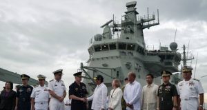 Duterte HMAS Adelaide