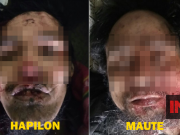 WATCH | ‘OORAH, HOOAH!’ Cheers greet news of Hapilon, Maute neutralization Hapilon_Maute_twosome_composite