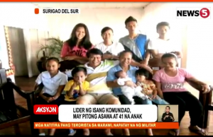 Davisol, Pater Fred in Lianga