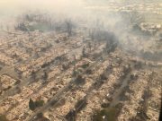 Thousands flee wildfires in California wine country