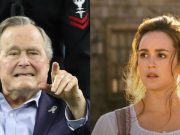 George H.W. Bush apologizes after actress accuses him of groping