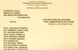 CHR_Payatas_killings_resolution