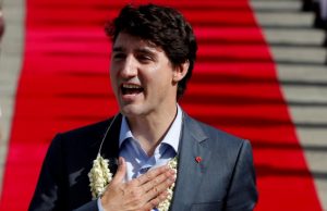 Justin Trudeau arrival, Clark Freeport