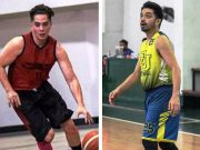 Singer Nyoy Volante can play ball, too