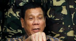 duterte fist bump with troops