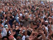 Pakistani police fire tear gas to break up Islamists’ sit-in