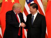 U.S. President Donald Trump and China's President Xi Jinping Interaksyon