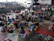 Potential contamination from flooded CDO production wells prompts temporary stoppage of city water service CDO_Storm_Vinta_Macasandig_refugee_center_PAT_ORTIZ