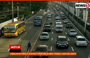 EDSA_traffic_flow_News5grab