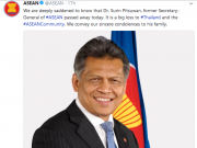 LP mourns death of former ASEAN secretary general Surin Pitsuwan