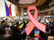 House OKs HIV-AIDS bill repealing old law HOR_joint_session_martial_law_inset_AIDS_ribbon_BOY_SANTOS_Philstar