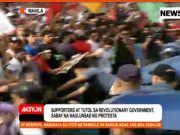 WATCH | Standoff turns to scuffle as Bonifacio Day rallies from opposite camps meet at Mendiola Mendiola_Bonifacio_Day_News5grab