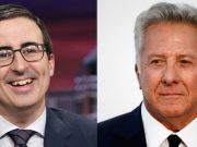 Comedian John Oliver confronts Dustin Hoffman about sexual harassment claim