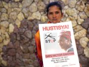 WATCH | Sister of ‘Lake Sebu massacre’ victim calls for justice; daughter of missing man wants him back Adina_Ambag_Lake_Sebu_massacre_poster_TESTA