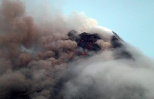 Mayon crater closeup.