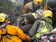 Rescuers seek survivors after California mudslides kill 15