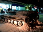 WATCH | ‘Drunk’ man rams armored car into shop to steal wine in northern Russia