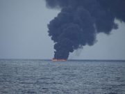 Iranian oil tanker wreck leaves produces 109-sq km oil slicks in East China Sea