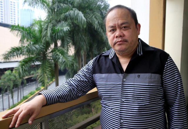 Atty. Jude Sabio poses for a picture in Metro Manila