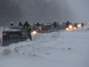 Snowstorms shut down Ireland, Britain calls in army for hospitals