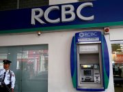 Security guards outside RCBC