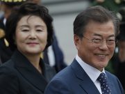 Moon says S.Korea-US alliance key to recent steps to denuclearize peninsula