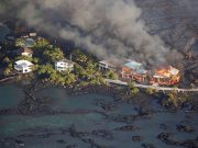 Volcanic lava buries two housing tracts on Hawaii’s Big Island