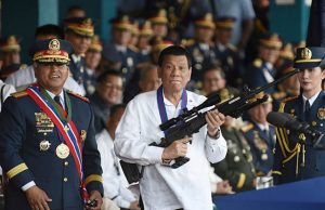 Philippine President Rodrigo Duterte