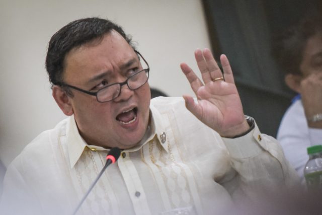 Harry Roque is angry