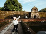 Mickey Mouse in Fort Santiago
