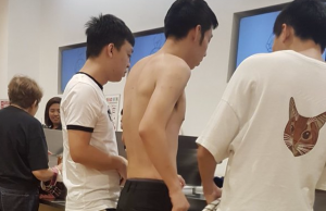 Chinese national accused of unruly behavior