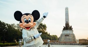 Mickey Mouse in Rizal Park