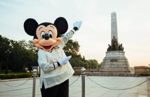 Mickey Mouse in Rizal Park