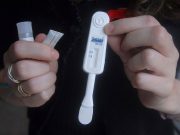 Pregnancy test stick