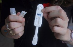Pregnancy test stick