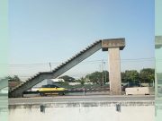 Unfinished overpass