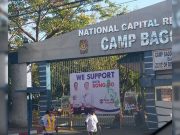 Bong Go's tarp in PNP_Interaksyon
