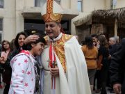 Christmas celebrations Catholic church Iraq