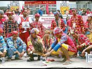 Lumad protesters